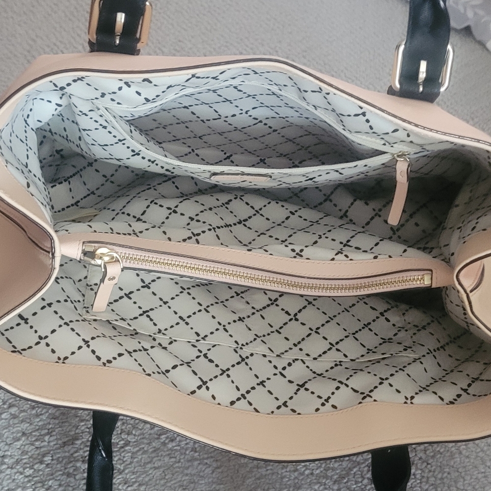 Kate Spade Black and Blush Tote Bag - Picture 4 of 6